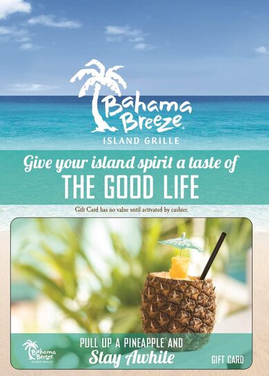 Acquistare una carta regalo: Bahama Breeze Gift Card