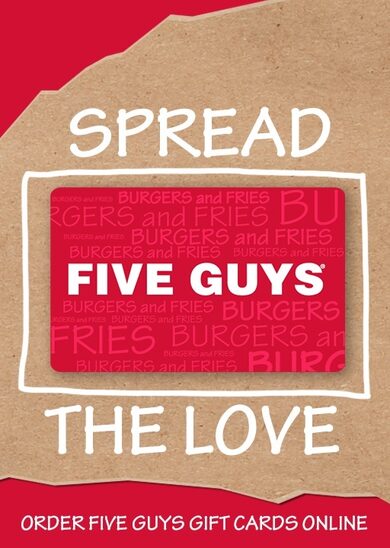 Acquistare una carta regalo: Five Guys Gift Card