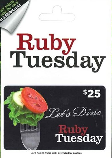 Acquistare una carta regalo: Ruby Tuesday Gift Card PC