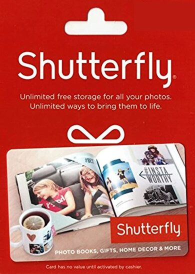 Acquistare una carta regalo: Shutterfly Gift Card