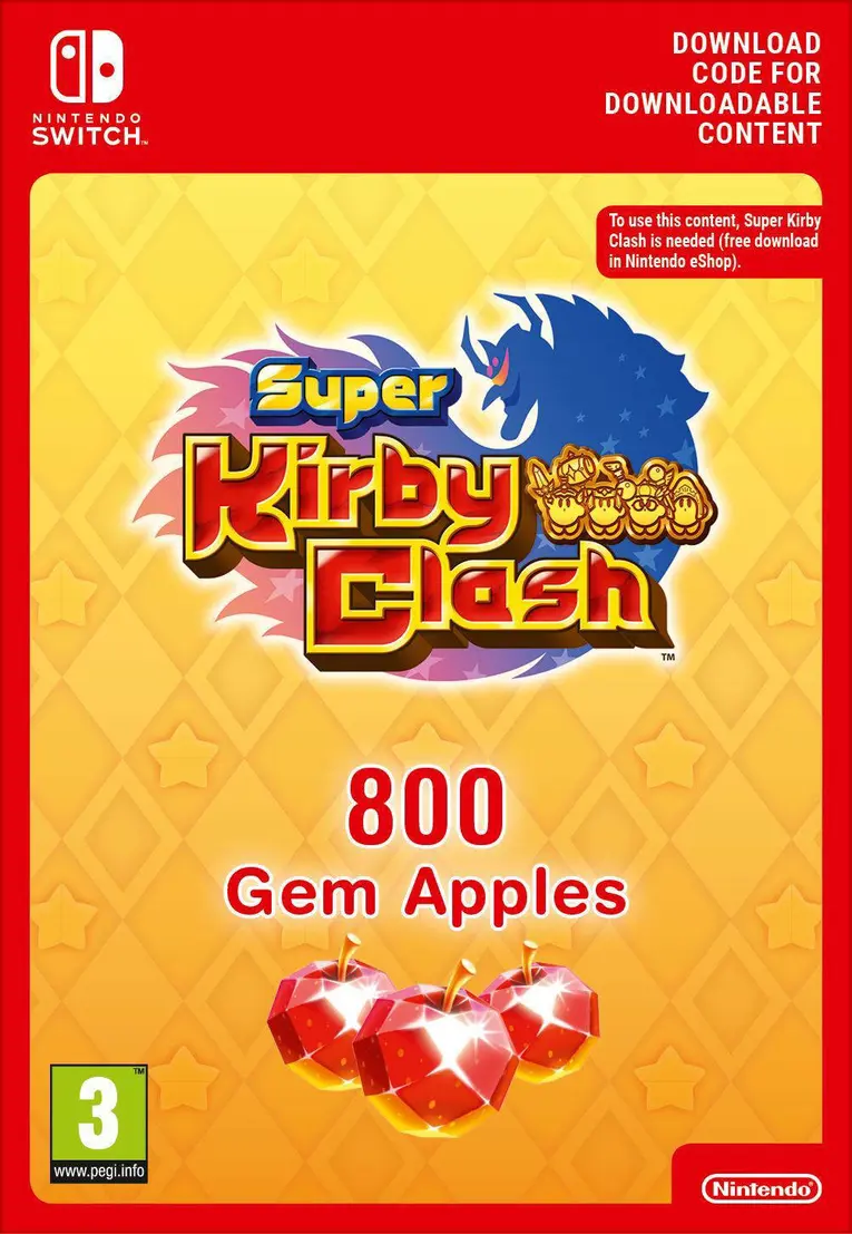 Acquistare una carta regalo: Super Kirby Clash Gem Apples PSN