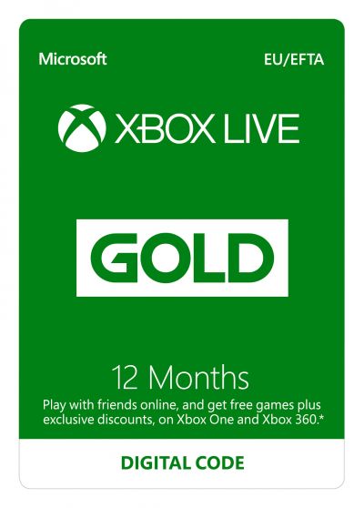 Acquistare una carta regalo: Xbox LIVE Prepaid Gold Membership Card